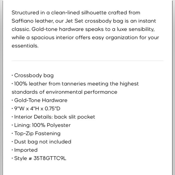 Michael Kors Jet Set Item Large Crossbody Dark Raspberry New With Tags $398 New - Picture 4 of 13